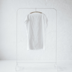 lniana prosta sukienka SST-011