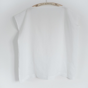 Lniana bluzka biała SST-052