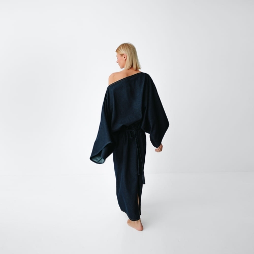 Denim dress Kiko navy